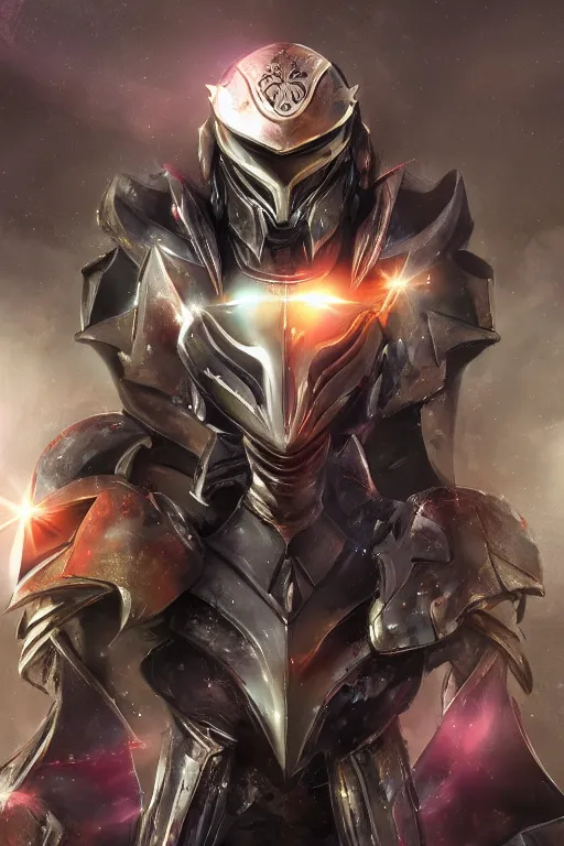 Image similar to helmet armor guardian destiny in witch queen illumination ray tracing hdr fanart arstation by sung choi robot ninja mask and eric pfeiffer and gabriel garza and casper konefal