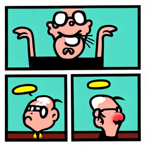 Prompt: crazy - rant - grandpa - frick as an nft - comic - art made by pop wonder, svg comic style, vector - artwork made in adobe - illustrator