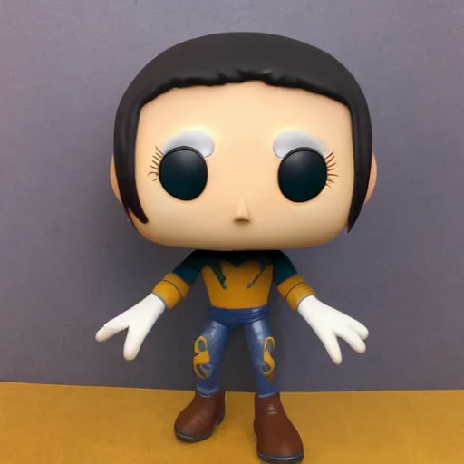 Image similar to filbo, a funko pop of Filbo from Bugsnax, detailed product photo.