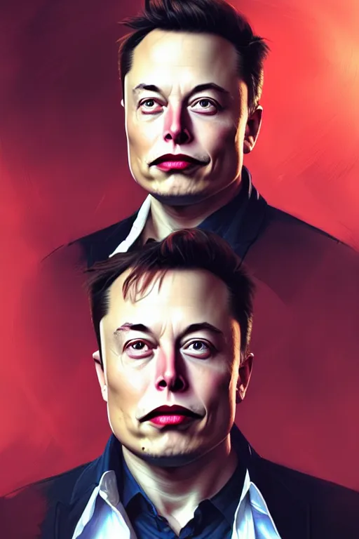 Prompt: elon musk as mario, realistic portrait, symmetrical, highly detailed, digital painting, artstation, concept art, smooth, sharp focus, illustration, cinematic lighting, art by artgerm and greg rutkowski and alphonse mucha