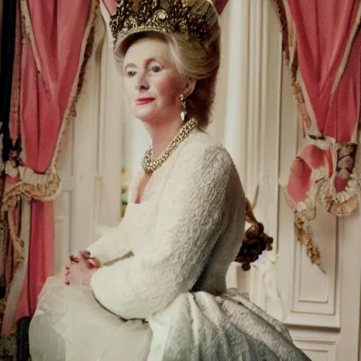Prompt: Madame Donalde Trump. CineStill