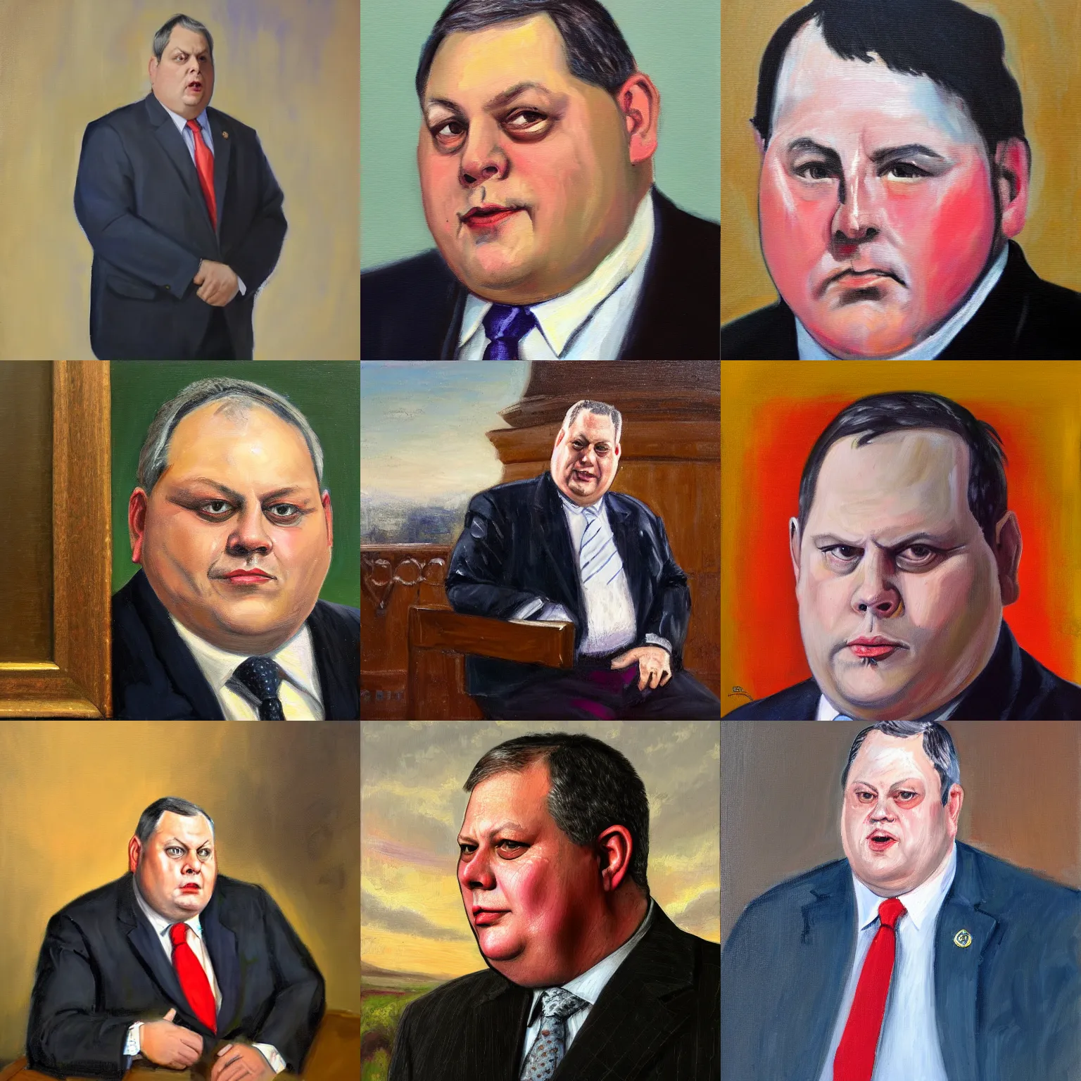 Prompt: portrait painting of politician david coburn by greg rutowski, 4 k, masterpiece h 8 0 0