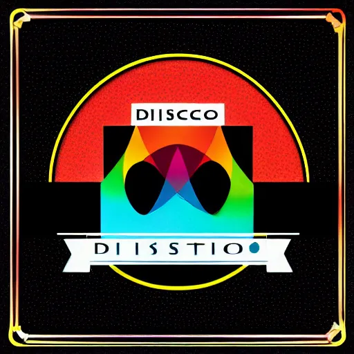 Prompt: logo design of Disco Diffusion