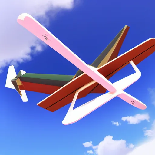 Prompt: wife Rose Quartz flying with husband handsome brunette pilot, cessna glider plane, 3d, Steven Universe style,