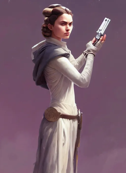 Image similar to Padme Amidala, full body, sharp details, sharp focus, elegant, highly detailed, illustration, by Jordan Grimmer and greg rutkowski and PiNe(パイネ) and 薯子Imoko and 香川悠作 and wlop and maya takamura, intricate, beautiful, Trending artstation, pixiv, digital Art