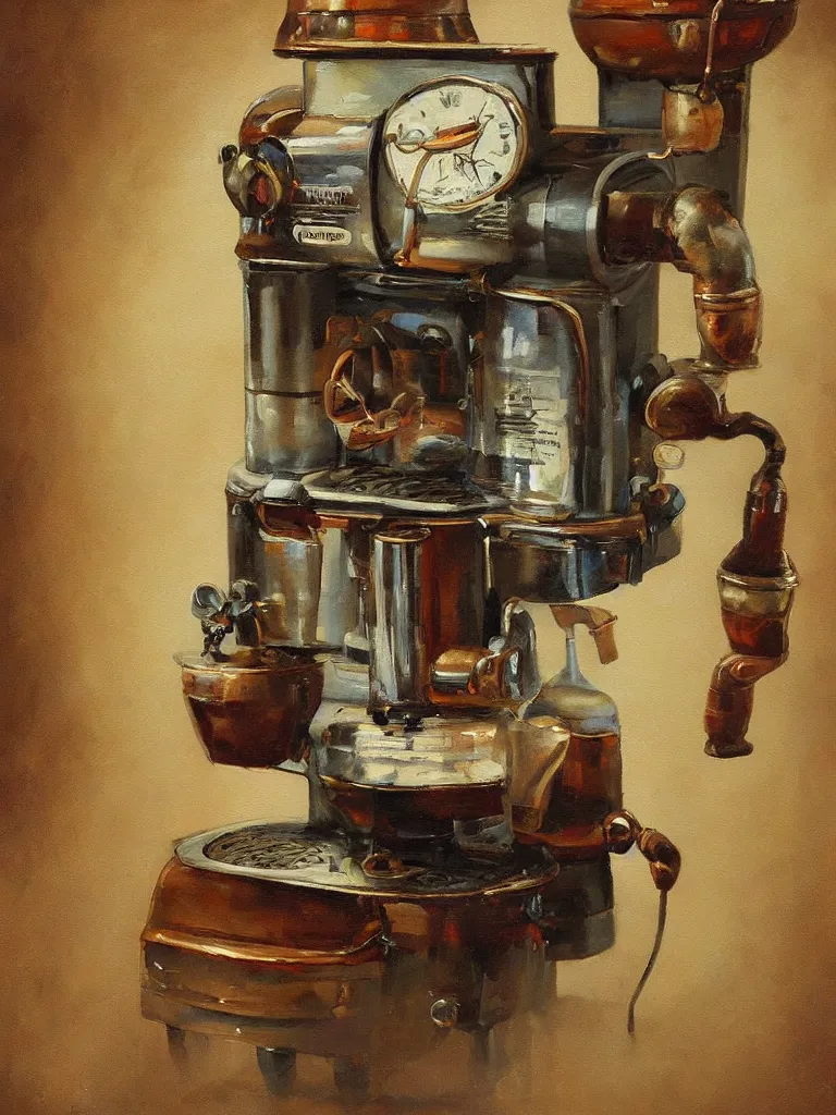 ArtStation - Antique Belgian Coffee Maker Asset