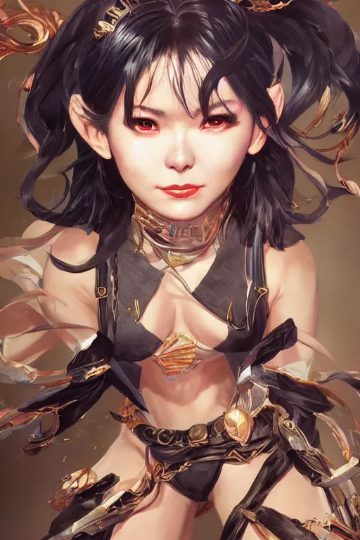 Prompt: souless Bjork in a blade and soul spinoff artbook rendered by the artist Hyung tae Kim, Jiyun Chae, Lê Long, Joe Madureira, trending on Artstation by Hyung tae Kim, artbook, Stanley Artgerm Lau, WLOP, Rossdraws , James Gurney