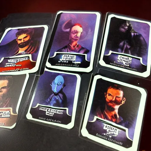 Image similar to Manos the hands of fate trading cards