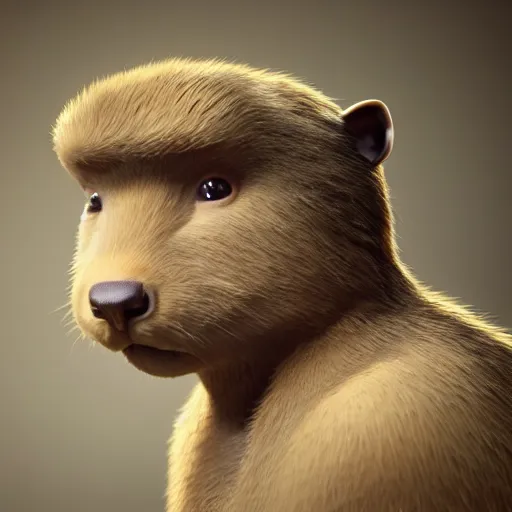 Image similar to hyperrealistic dslr film still of justin bieber disguised as north american beaver, stunning 8 k octane comprehensive 3 d render, inspired by istvan sandorfi & greg rutkowski & unreal engine, perfect symmetry, dim volumetric cinematic lighting, extremely hyper - detailed, incredibly real lifelike attributes & flesh texture, intricate, masterpiece, artstation, stunning