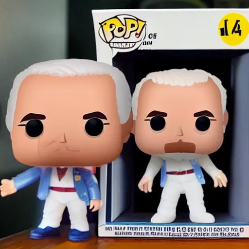 Prompt: joe biden as a funko pop