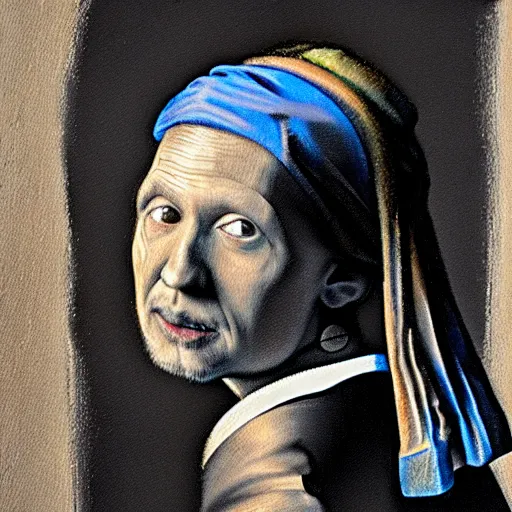 Prompt: the last man on earth, charcoal painted by johannes vermeer