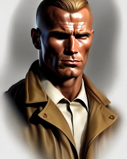 Prompt: portrait of doc savage, fantasy character portrait, ultra realistic, concept art, intricate details, highly detailed by soft light, volumetric light, misty, james bama