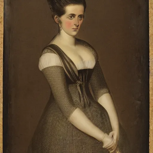 Prompt: woman, full length portrait, photo, 1 8 1 0