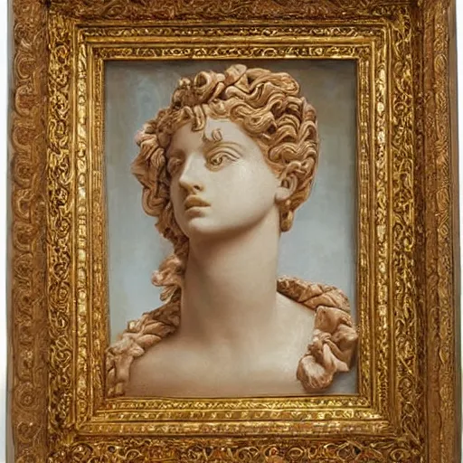 Image similar to a highly detailed portrait of aphrodite, greek mythology, greek gods