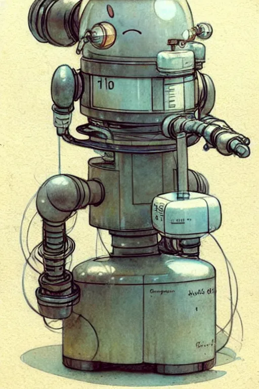 Image similar to (((((1950s robot science . muted colors.))))) by Jean-Baptiste Monge !!!!!!!!!!!!!!!!!!!!!!!!!!!