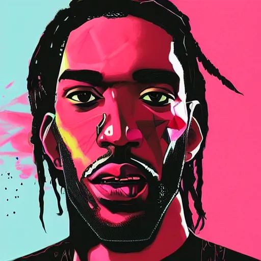 Image similar to portrait of kawhi leonard as half terminator with a robot eye by conrad roset, cybernetically enhanced, hyperdetailed, cyberpunk, cool, trending on artstation