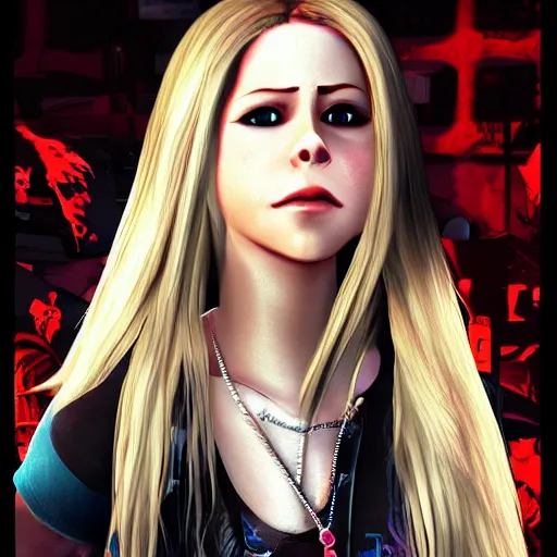 Image similar to Avril Lavigne in GTA 5