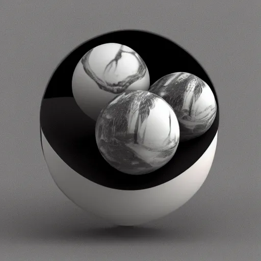 Image similar to 3D render of marble balls, 4k detailed render, octane engine, cgsociety, 8k