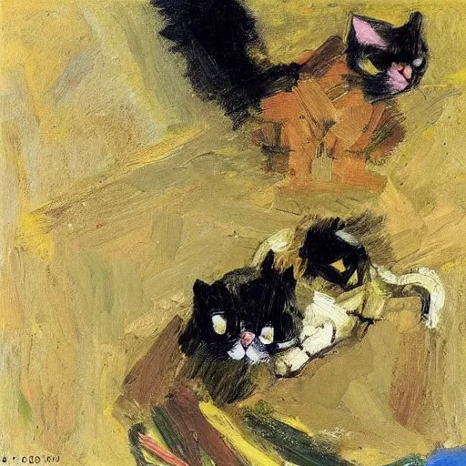 cute cats by Frank Auerbach | Stable Diffusion | OpenArt