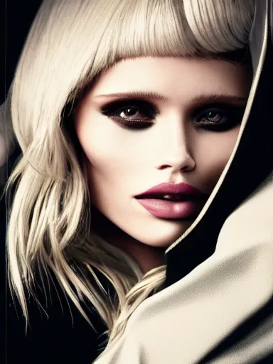 Image similar to portrait of abbey lee by serge birault