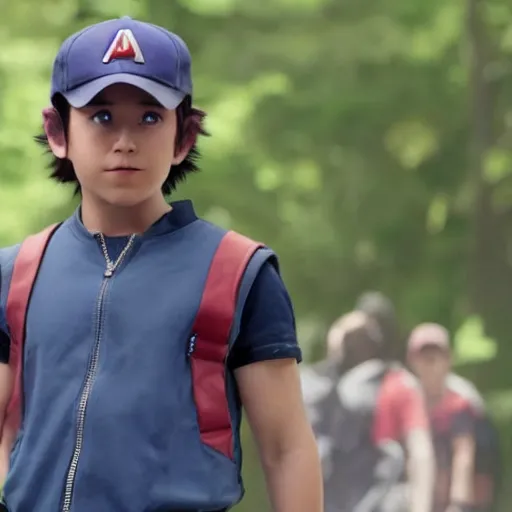 Image similar to Ash Ketchum in Avengers Endgame (2019)