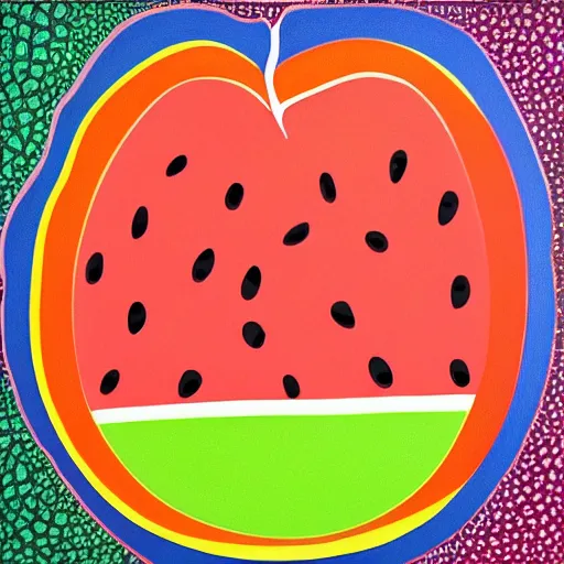 Image similar to watermelon slice, romero brito