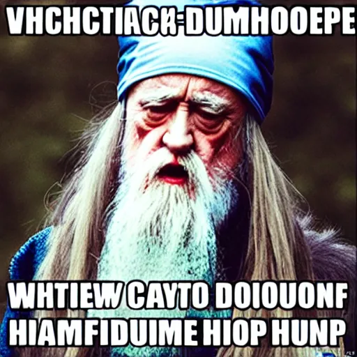 Image similar to ghetto hip - hop dumbledore