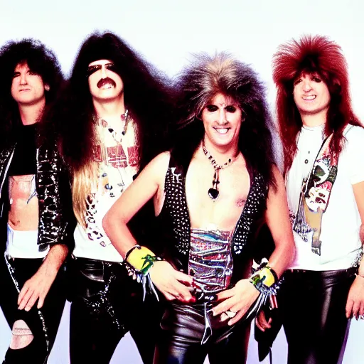 Image similar to 1 9 8 0 s hair metal band