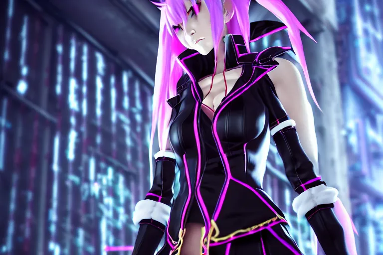 Prompt: Bridgett priestess from guilty gear series praying and is looking at a rainy window in the style of a code vein character creation, cyberpunk art by Yuumei, cg society contest winner, rayonism light effects and bokeh, daz3d, vaporwave, deviantart hd