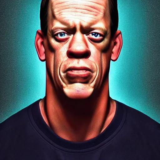 Prompt: photo portrait of the lovechild of john cena and steve buscemi from new jersey, realistic, hyperrealistic, 8 k resolution, hd quality, very detailed, highly detailed, intricate details, real life, real world, trending on artstation, really realistic, very realistic, headshot, head in frame, stock image