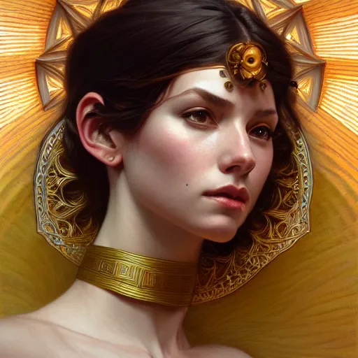 Image similar to perfectly-centered-Portrait of a Goddess, intricate, highly detailed, digital painting, artstation, concept art, smooth, sharp focus, illustration, Unreal Engine 5, 8K, art by artgerm and greg rutkowski and alphonse mucha