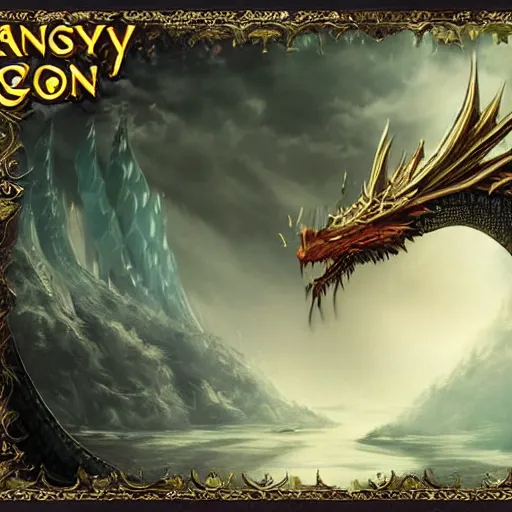 Image similar to fantasy dragon