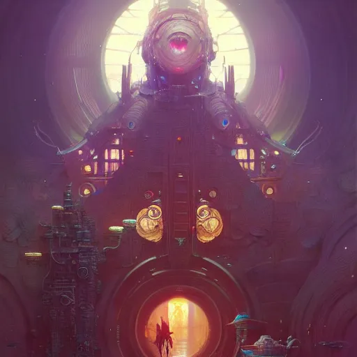 Image similar to a highly detailed digital image of an imagination machine, concept art, artstation, cgsociety, very detailed, intricate, detailed illustration, by greg rutkowski and alphonse mucha, Paul Lehr and Beeple, iridescent accents, ray tracing, product lighting, sharp, smooth, masterpiece