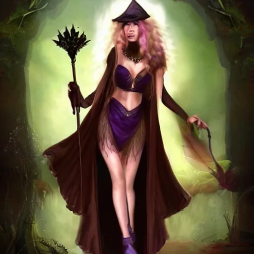 Prompt: Fantasy Sorceress Magic Dark Gifs Witch Google