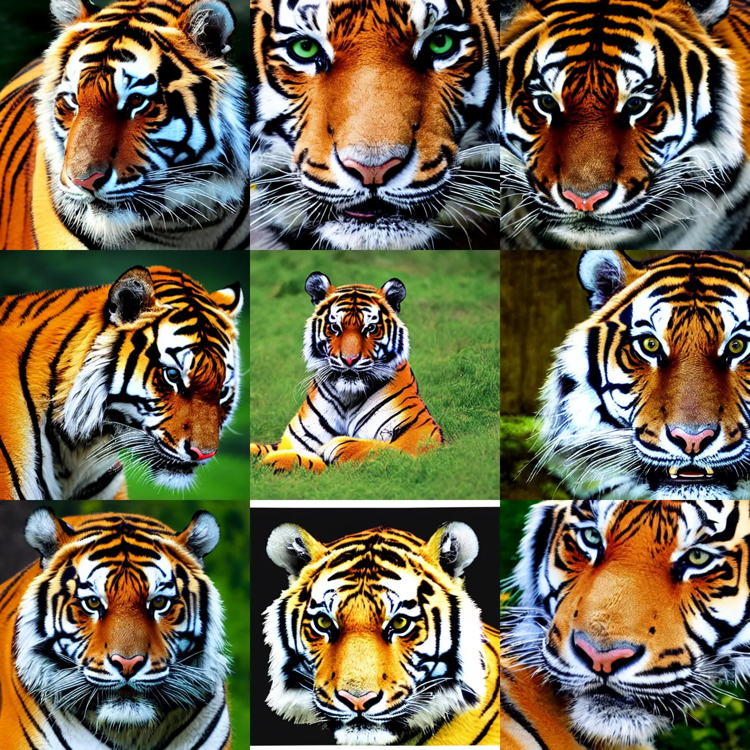 Prompt: tiger
