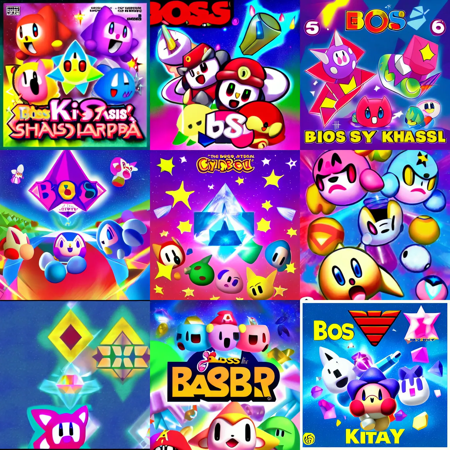 Prompt: boss ( alternate mix ) - kirby 6 4 : the crystal shards