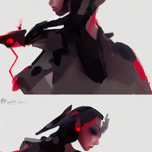 Prompt: she puts the end in friend, art by benedick bana, trending on artstation hq, deviantart, pinterest, 4 k uhd image