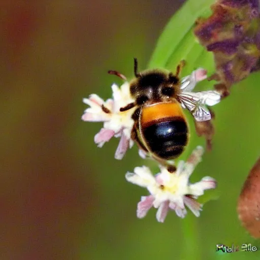 Prompt: it may be fungus below but its bees above, by Phyllis Ma