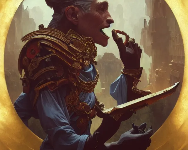 Image similar to photography of max ernst, deep focus, d & d, fantasy, intricate, elegant, highly detailed, digital painting, artstation, concept art, matte, sharp focus, illustration, hearthstone, art by artgerm and greg rutkowski and alphonse mucha