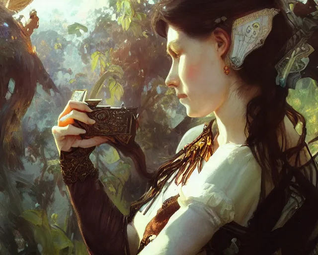 Image similar to photography of anders zorn, deep focus, d & d and mtg, fantasy, intricate, elegant, highly detailed, digital painting, artstation, concept art, matte, sharp focus, illustration, hearthstone, art by artgerm and greg rutkowski and alphonse mucha