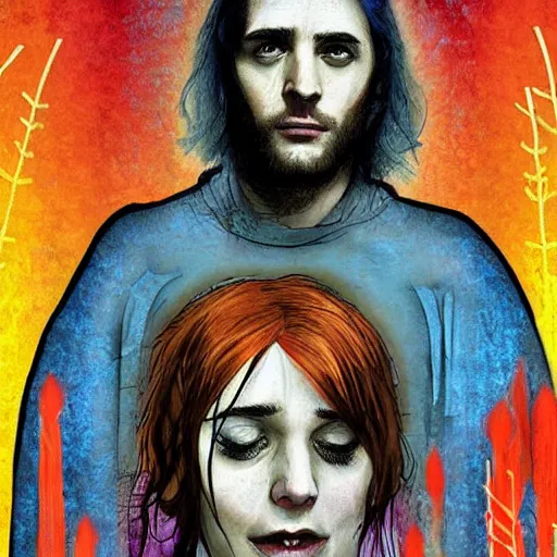 Prompt: how happy is the blameless vestal ’ s lot! the world forgetting, by the world forgot. eternal sunshine of the spotless mind! each pray ’ r accepted, and each wish resign ’ d, digital art