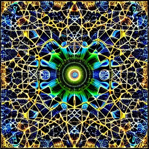 Image similar to ai producing the realist, most detailed, popular, imaginative and best art in the universe based on fractal numbers