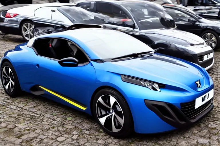 Image similar to peugeot sports car