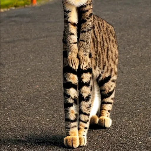 Image similar to very tall cat