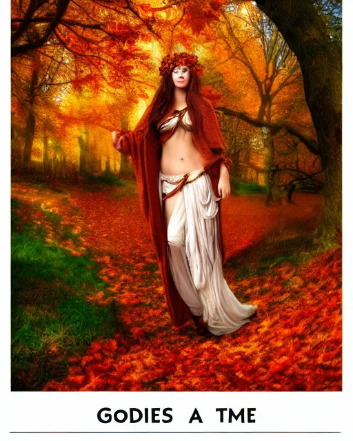 Prompt: goddess of autumn