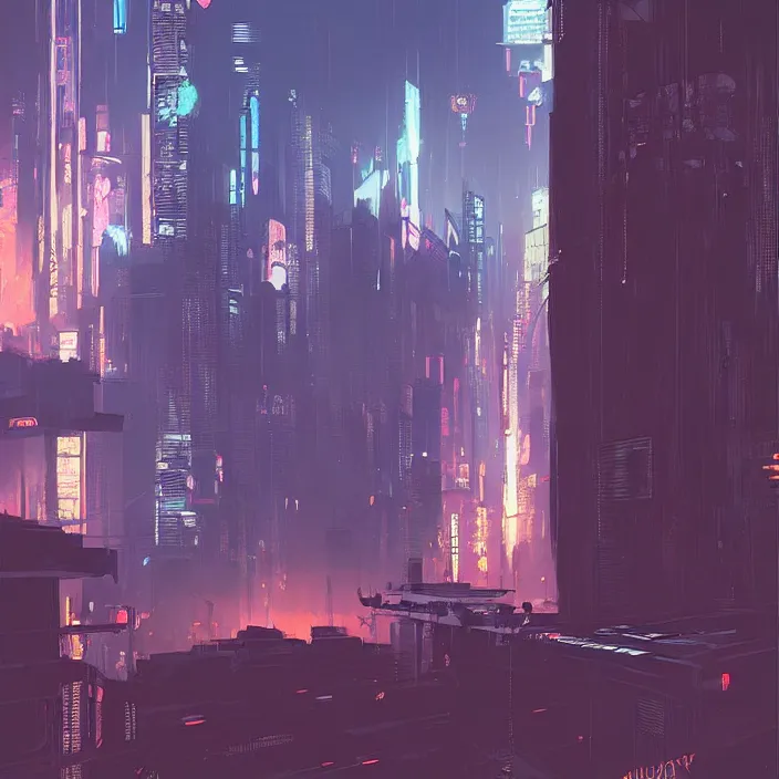 Image similar to noir skyline from cyberpunk thailand of the future, digital art, concept art, by greg rutkowski, by syd mead