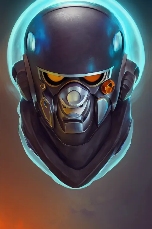 Image similar to epic mask helmet robot ninja portrait stylized as fornite style game design fanart by concept artist gervasio canda, behance hd by jesper ejsing, by rhads, makoto shinkai and lois van baarle, ilya kuvshinov, rossdraws global illumination radiating a glowing aura global illumination ray tracing hdr render in unreal engine 5