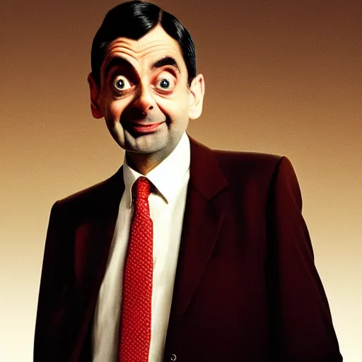 Prompt: mr. bean the bean