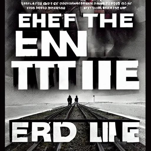 Prompt: the end of the line