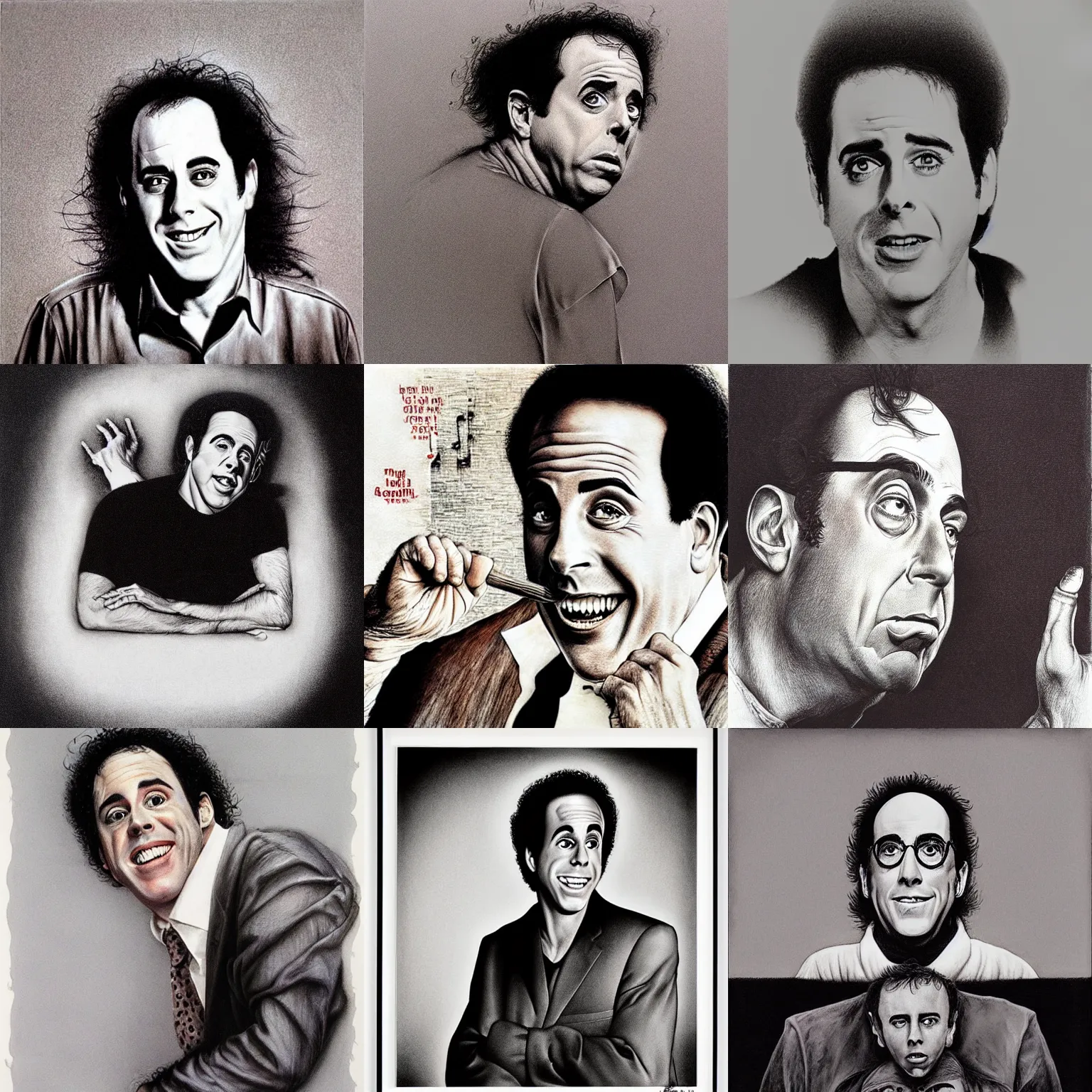 Prompt: seinfeld by stephen gammell